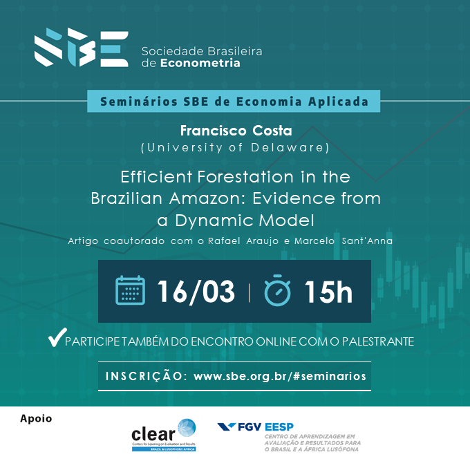 Efficient Forestation in the Brazilian Amazon: Evidence from a Dynamic Model